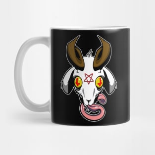 Satanic Goat Head Mug